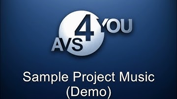 AVS Video Editor AVS4YOU  Sample Project Music Demo v720P