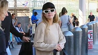 Sydney Sweeney Touches Down At LAX After Appearing In Rolling Stones Music Video