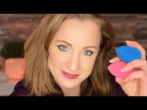 👀 ASMR Sleep Spa personal attention pampering & relaxing makeup treatments layered sounds triggers
