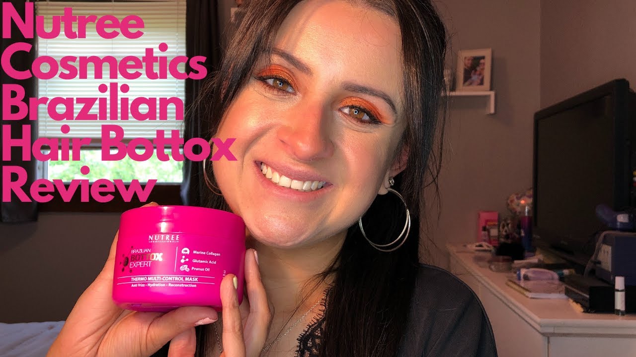 NUTREE COSMETICS BRAZILIAN HAIR BOTTOX EXPERT THERMAL MASK REVIEW 💇🏻‍♀️