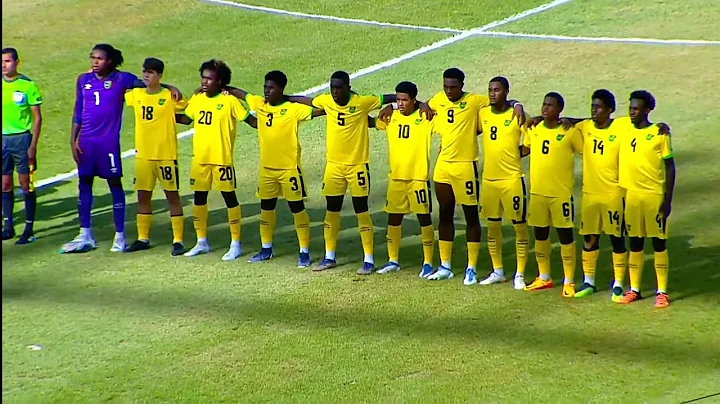 Jadon Nathaniel Anderson Jamaica u20 vs Haiti u20