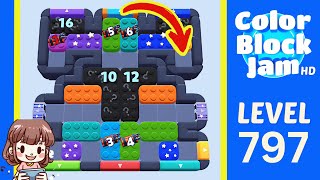 Color Block Jam Level 797 Solution Walkthrough screenshot 1