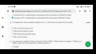 NPTEL Data Analytics with Python Week 6 Solutions 2023