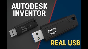 Autodesk Inventor: Your First Project! Modeling a Real USB Flash Drive