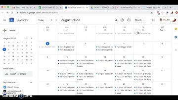 Post Zoom Link to Google Sheet