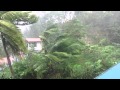 Typhoon Yolanda Haiyan, waking up in my hotel, Poro, Camotes Islands, Philippines