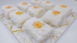 Az Malzemeli̇ Lezzet Garanti̇li̇ Saray Lokumu Tari̇fi̇ Saray Sarmasi Nasil Yapilir Kolay Sütlü Tatli