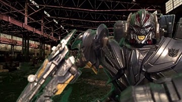 Transformers: The Last Knight Megatron & Barricade Stop Motion