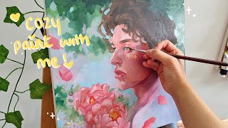 🌺Relaxing Oil Painting Process🌺