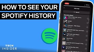 How To See Your Spotify History