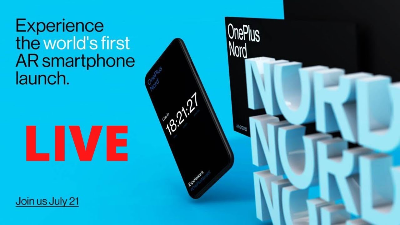 LIVE: OnePlus Nord India Launch Event