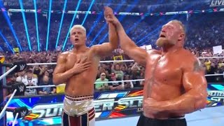 كودي رودز ضد بروك ليسنر في عرض سمر سلام 2023