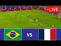 🔴LIVE: Brazil vs France | Today football match live I PES 21 Simulation
