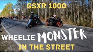 Moore Mafia 2020 GSXR 1000 is TOO MUCH FOR THE STREETS | Wheelies Cost us MONEY!!