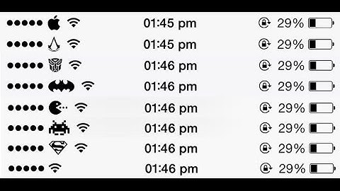 How To Write Text or Apply Symbol On Carrier (Jailbreak - Zeppelin)