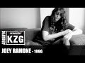 JOEY RAMONE (1996) - Arquivo KZG - entrevistado por Gastão Moreira