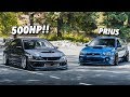 500HP Evo 8 Makes STI Look Like A Prius!