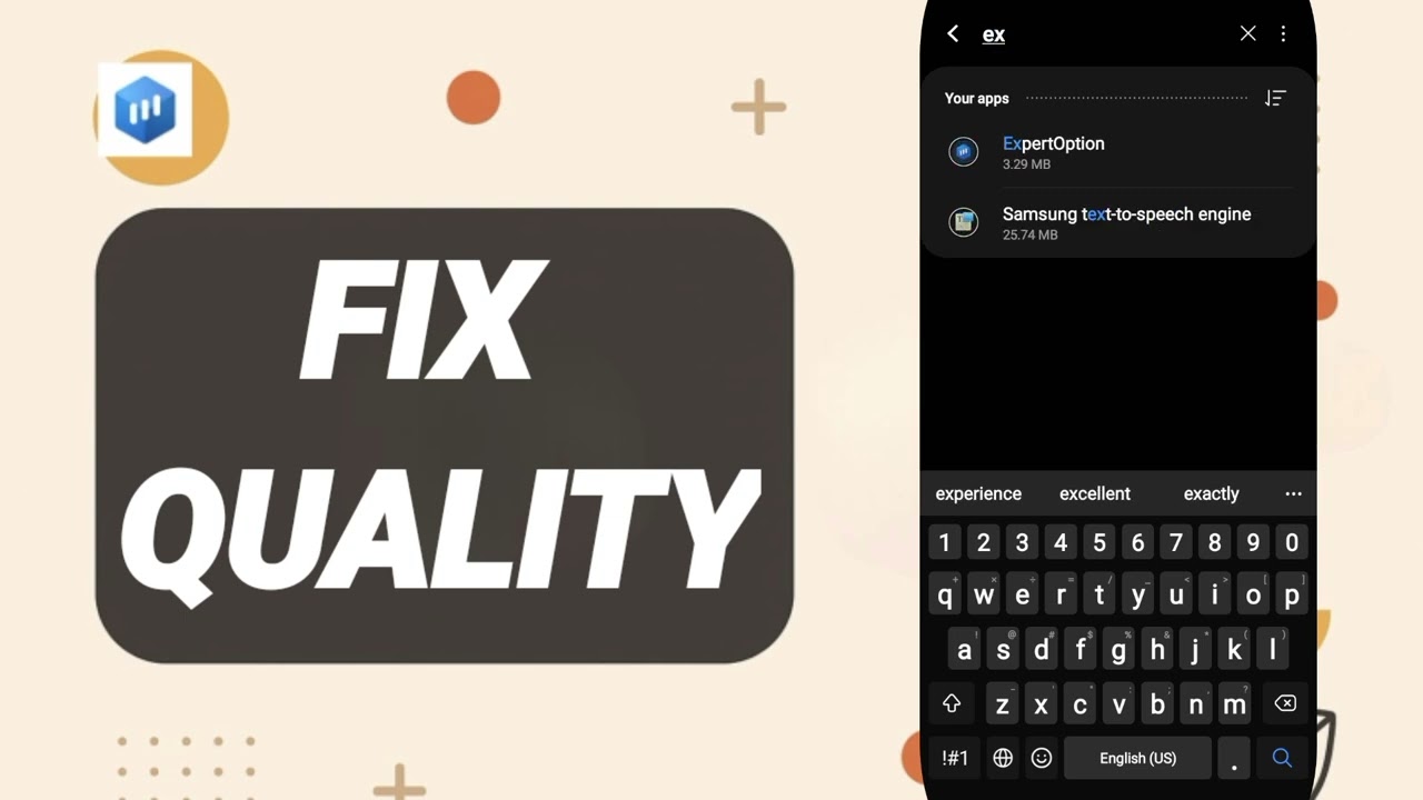 How To Fix And Solve Quality On ExpertOp tion App