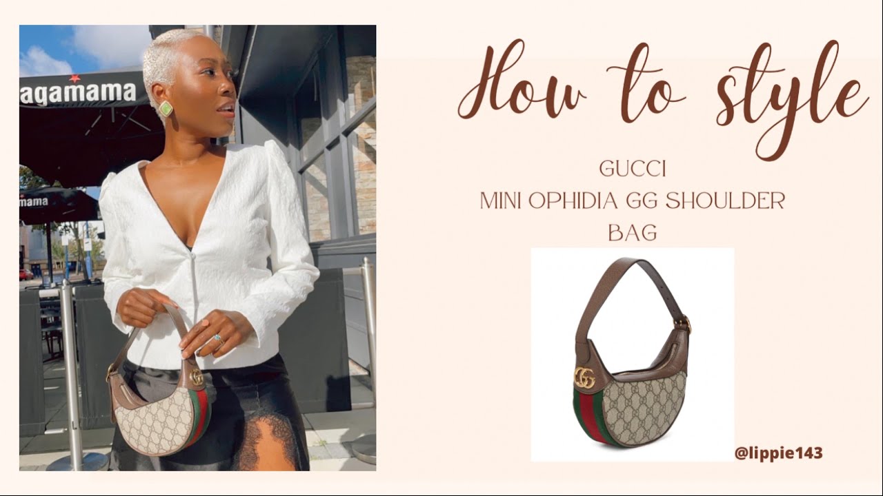 Outfit ideas - How to wear GUCCI Ophidia GG Supreme cross-body bag