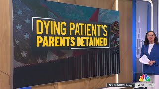 Parents trying to see dying teenage son one last time detained by immigration officials