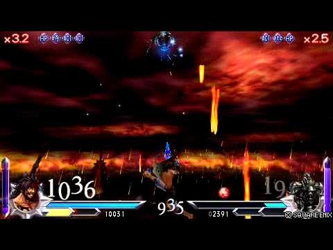 DISSIDIA FINAL FANTASY 012 老爹 VS 判官