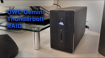 OWC Gemini Thunderbolt 3 Dual-Drive RAID and Dock Review