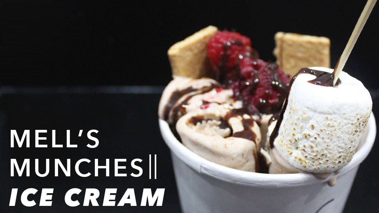 NYC Ice Cream Review Mell's Munches YouTube