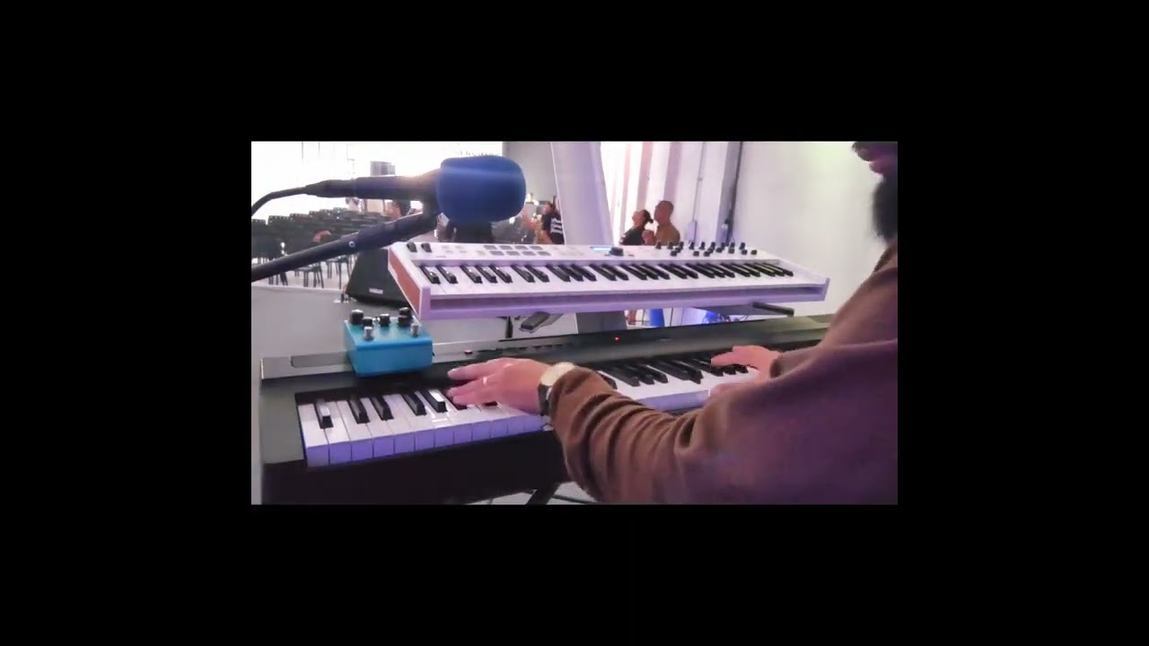 FUNDO PARA ORAÇÃO - Teclado + Bateria + Baixo - O que tua Glória fez comigo