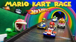 🔥 Hot Wheels MARIO KART 2019 Toy Car Race | Diecast Racing Nintendo screenshot 2