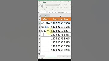 Replace function in excel | #Shorts