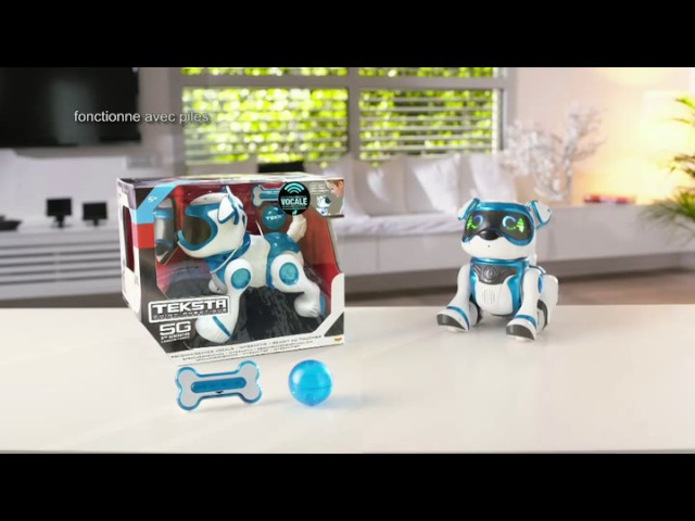 Robot Chien Splash Toys TEKSTA Puppy bleu - BestofRobots