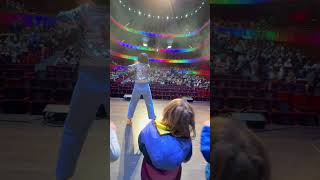 A Ram Sam Sam LIVE in concert! 🎶Christina takes the stage! 😮  #123andres #kidsvideo #aramsamsam