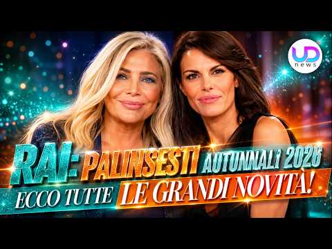 Video Palinsesti Rai 2026: tutte le novità dellautunno tra ritorni attesi e nuovi progetti