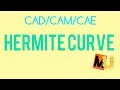 #hermitecurve #hermite | CAD/CAM/CAE - Hermite curve