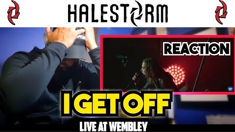Halestorm - Live From Wembley 2024 - I GET OFF (Official Video) - First Time Reaction