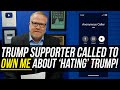 SUPER-SMART Trump Caller LAUGHS at Me and My "TRUMP DERANGEMENT SYNDROME!"