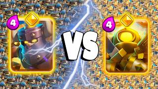 HERO DARK PRINCE Vs HERO MINI PEKKA - Clash Royale Challenge