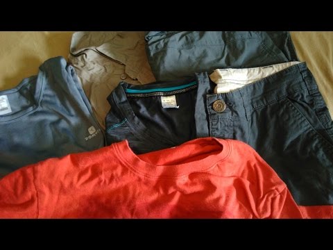 Travel clothes - fabrics and fast drying