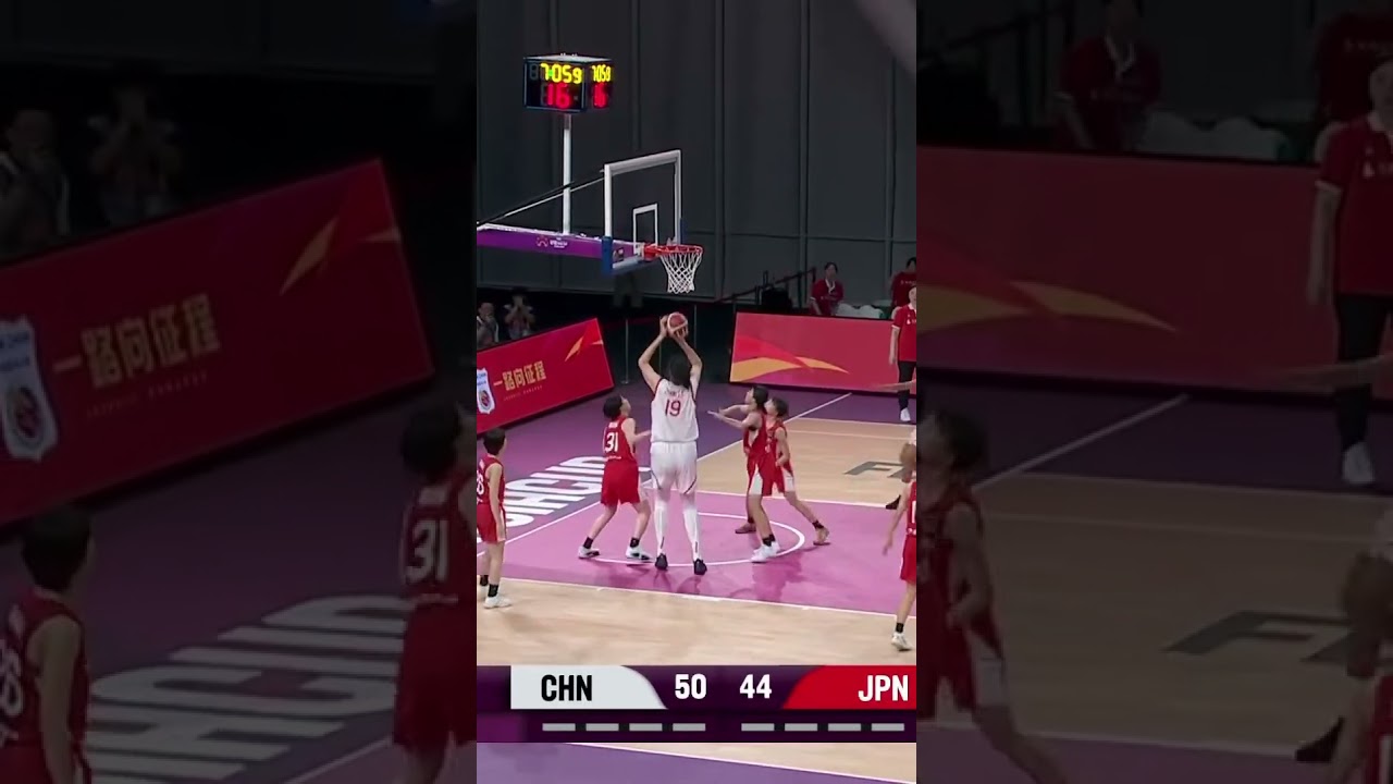RECORD SETTER 💥 7'3 (220cm) center Zhang Ziyu reset the