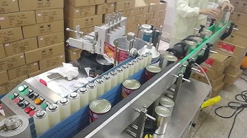 Tin Can Wet Glue Labeling Machine