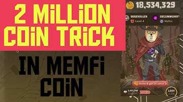 ( Level 1-12 ) Memefi Secret Reward Combo |Memefi 2,000,000 Coins Code | Memefi Secret Code |#memefi