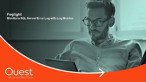 Short Take - SQL Server Error Log monitoring with Log Monitor