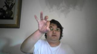 ASL Video Assignment Chapter 3 Vocabulary by Jonathan Klem