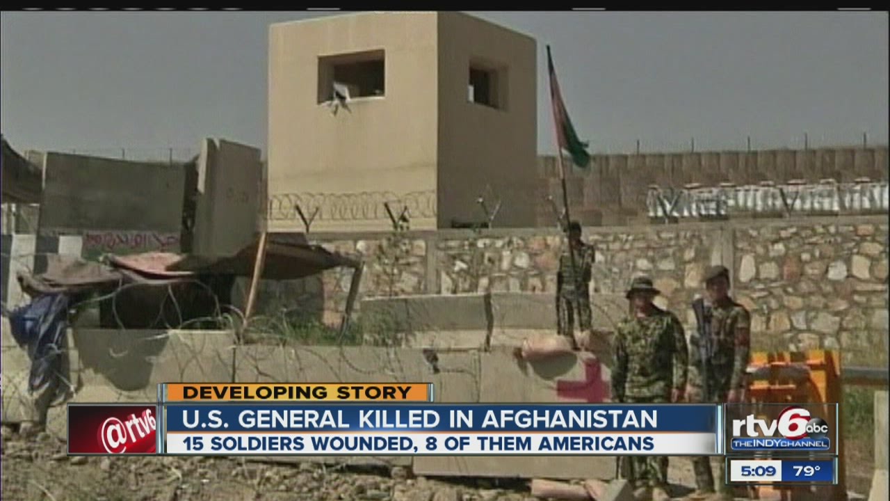 American general killed in shooting at Afghan military academy