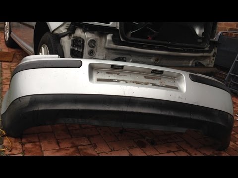 VW Golf MK4 - how to remove rear bumper video