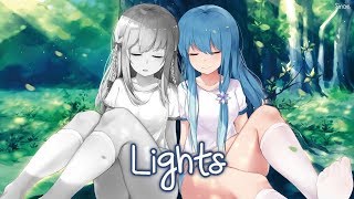 Nightcore - LIGHTS (Switching Vocals) - (English/Female Version - BTS) - (Lyrics)