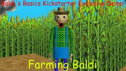 Farming Baldi | Baldi