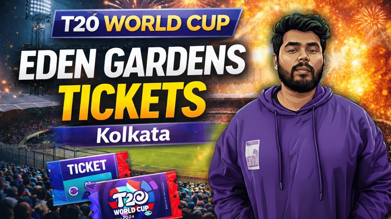 Eden Gardens Tickets | T20 World Cup | Tickets Price |  Kolkata