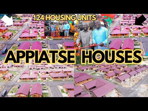Breaking News: Ghana Government Unveils 124 New Housing Units In APPIATSE Post-explosion!