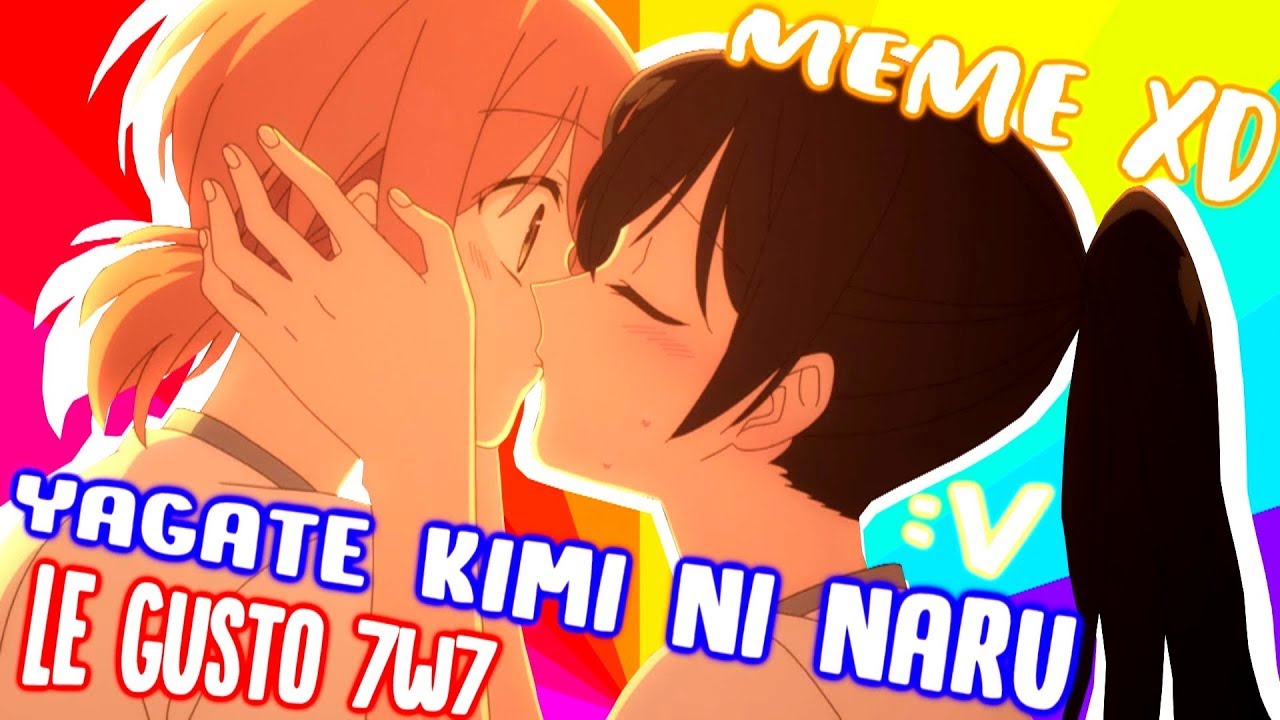 CON QUE A YUU LE GUSTA EL BESO FRANCES 7w7 YAGATE KIMI NI NARU